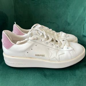 Golden Goose with pink details size 9:5